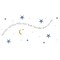 Twinkle, Twinkle Star Wall Stencil | 3077 by Designer Stencils | Word &#x26; Phrase Stencils | Reusable Art Craft Stencils for Painting on Walls, Canvas, Wood | Reusable Plastic Paint Stencil for Home Makeover | Easy to Use &#x26; Clean